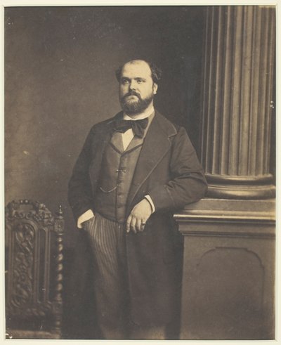 Sem título (Man Standing, en Face) de Antoine-Samuel Adam-Salomon