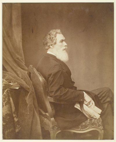 Sem título (Homem na Cadeira, Perfil) de Antoine-Samuel Adam-Salomon