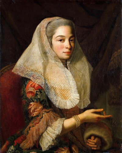 Retrato de uma jovem maltesa de Antoine de Favray