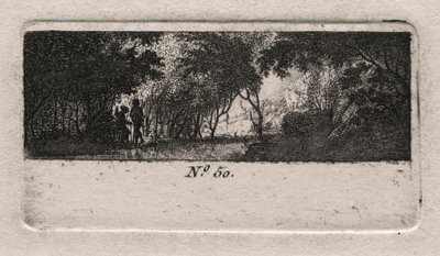 Vista de uma floresta. de Antoine de Marcenay de Ghuy