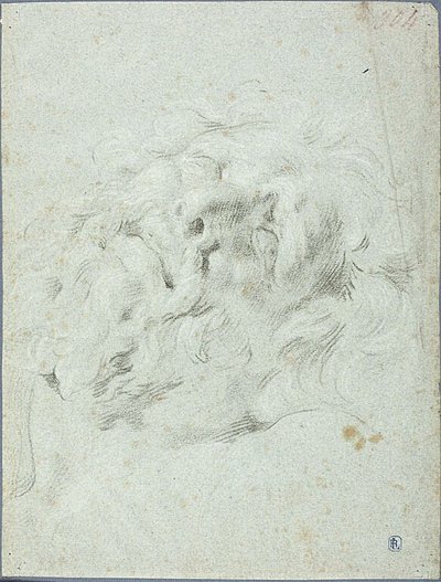 Cabeça do Grupo Laocoon de Anton Domenico Gabbiani