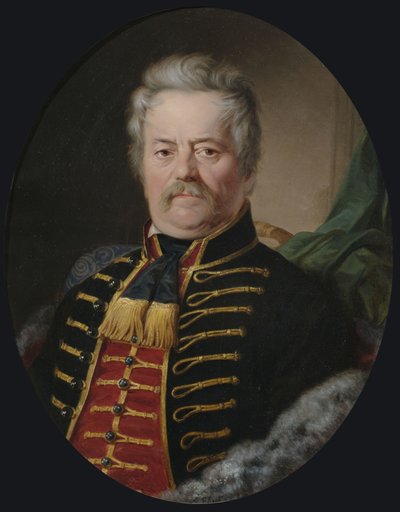 Retrato de um distinto cavalheiro de Anton Ebert