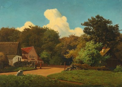 Dinamarquês: Lote de Ermelunden em Dyrehaven de Anton Eduard Kieldrup