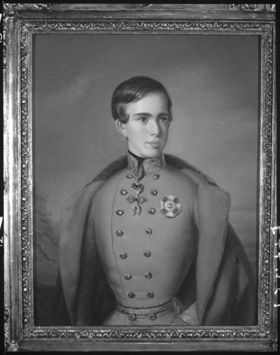 Imperador da Áustria Franz Joseph I de Anton Einsle