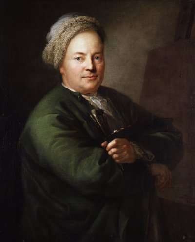 O pintor Christian Wilhelm Ernst Dietrich de Anton Graff