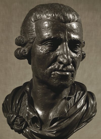Joseph Haydn. Elenco de busto principal ... de Anton Grassi