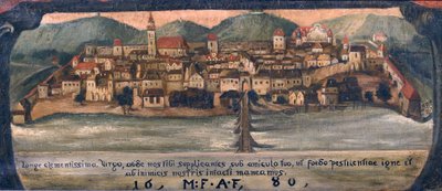 Esloveno: Maribor por volta de 1861 de Anton Gvajc