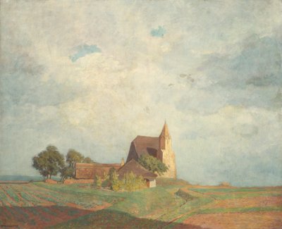 Igreja em Holzern perto de Säusenstein de Anton Hans Karlinsky