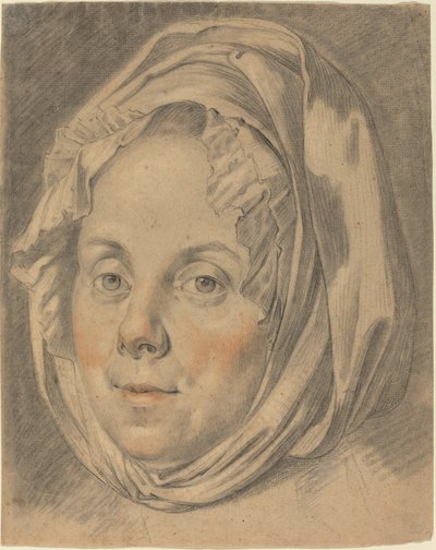 Chefe de uma matrona de Anton Johann Tischbein