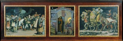 Tríptico de Natal de Anton Josef von Kenner