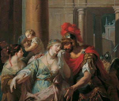 Adeus de Hector à Andromache de Anton Kern