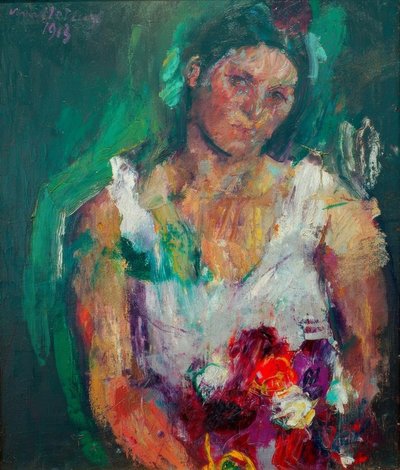 Retrato da esposa de Anton Kolig
