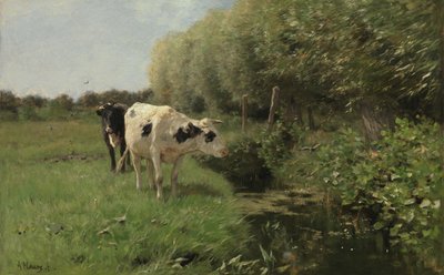 Vacas no pasto de Anton Mauve