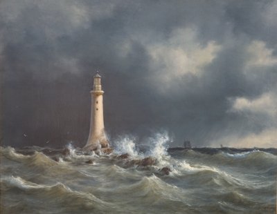 Farol de Eddystone de Anton Melbye