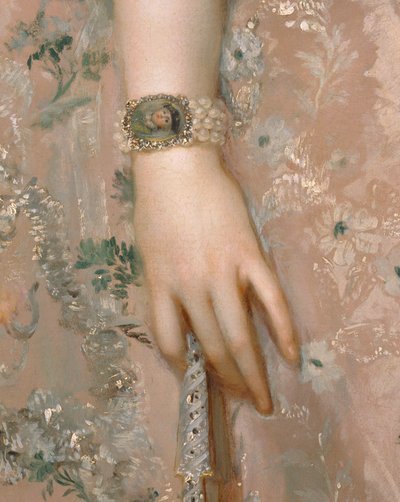 Marie-Louise de Parme, esposa do seu primo ... de Anton Raphael (attr. to) Mengs