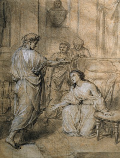 Augustus e Cleopatra, de Anton Raphael Mengs de Anton Raphael Mengs