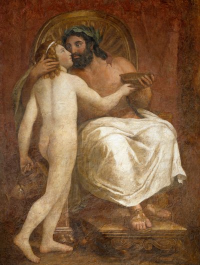 Júpiter Kissing Ganymede, de Anton Raphael Mengs de Anton Raphael Mengs