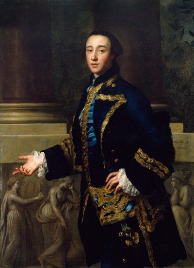Retrato de Thomas Conolly (1738-1803) de Anton Raphael Mengs