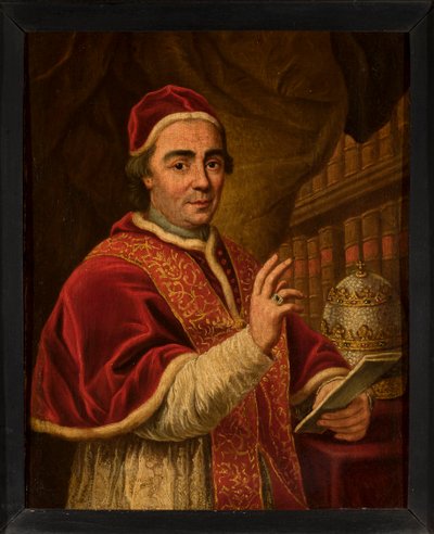 Retrato do papa Clemente XIII de Anton Raphael Mengs