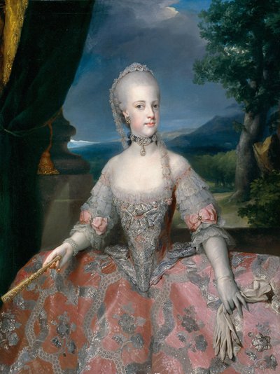 Espanhol:  María Carolina de Habsburgo-Lorena, reina de Nápoles Maria Carolina de Habsburgo-Lorena, rainha de Nápoles de Anton Raphael Mengs