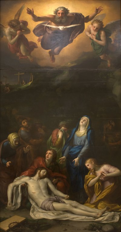 A Descida da Cruz, década de 1760 de Anton Raphael Mengs