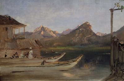 No Wolfgangsee de Anton Romako