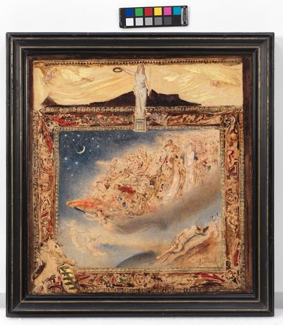 Projecto para uma cortina de teatro de Anton Romako