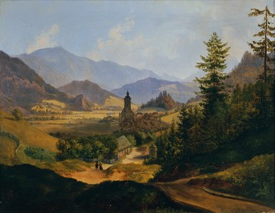 O Josephsberg perto de Mariazell de Anton Schiffer