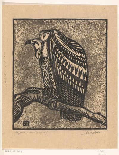 Gier (título original sobre o objecto) de Anton Vincent Emanuel Pohl (signed by artist)