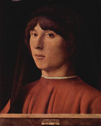 Alemão: Retrato de um jovem de Antonello da Messina