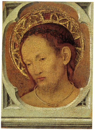 museu regional de messina, antonello da messina, madona com criança e cristo em pena 02 de Antonello da Messina