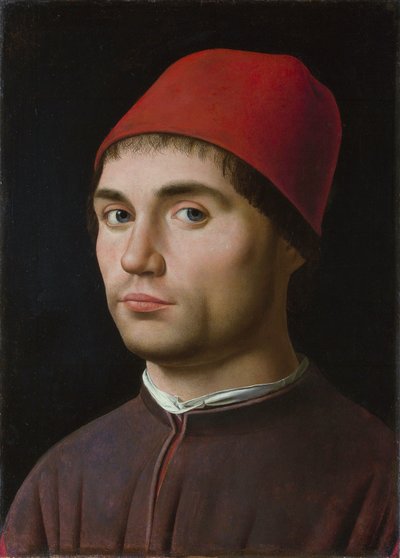 Retrato de um homem de Antonello da Messina