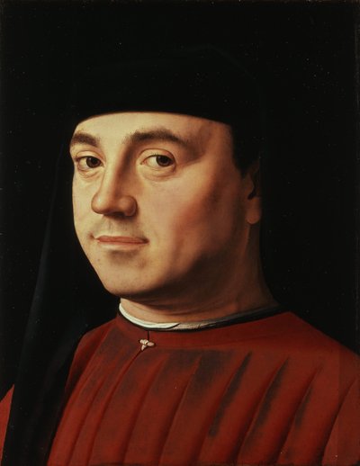 Retrato de um homem de Antonello da Messina
