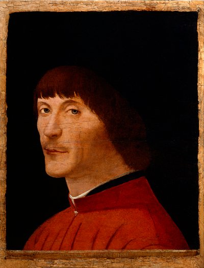 Retrato de um homem, 1468-1470. de Antonello da Messina