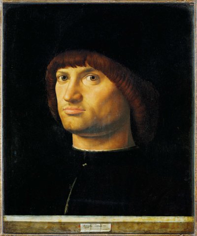 Retrato de um homem, Il Condottiere de Antonello da Messina