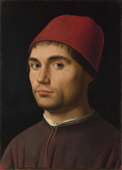 Retrato de um homem, ca 1475 de Antonello da Messina