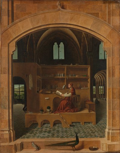 São Jerónimo no seu gabinete de Antonello da Messina
