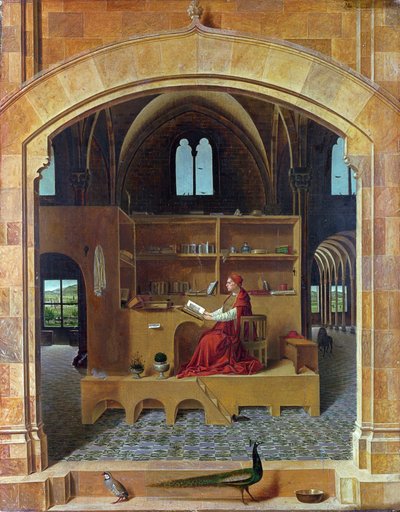 São Jerónimo no seu gabinete de Antonello da Messina