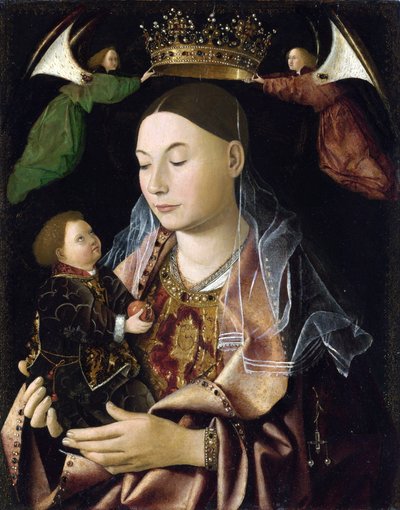 A Virgem e o Menino de Antonello da Messina