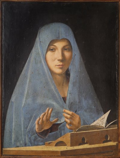 A anunciação de Antonello da Messina