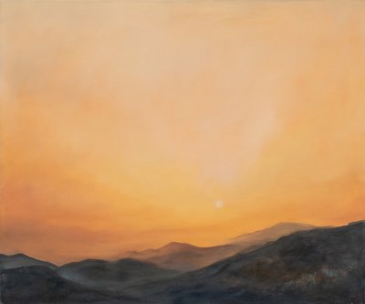Areia africana, Andaluzia, 2002 (óleo sobre tela) de Antonia Myatt