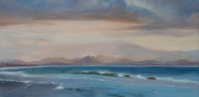 Bondi Beach Australia, 2018 (óleo sobre tela) de Antonia Myatt