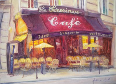 Cafe the Terminus, 2010 de Antonia Myatt