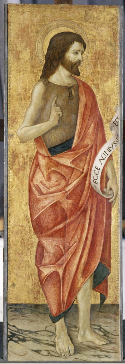 João Batista, c.1500 (têmpera sobre madeira de álamo) de Antoniazzo Romano