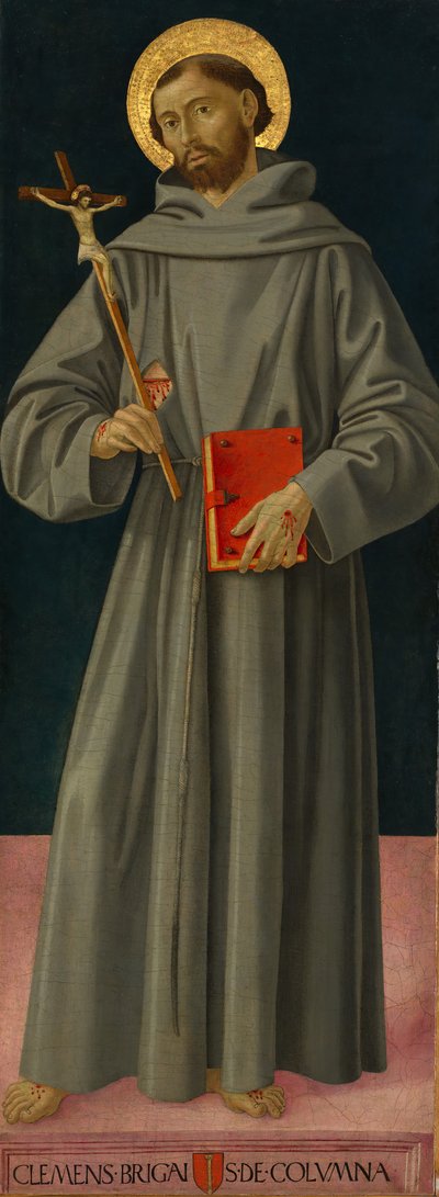 São Francisco de Assis, ca. 1480-81. de Antoniazzo Romano