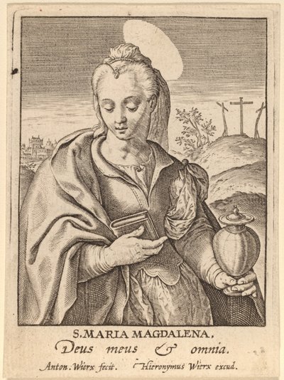 S. Maria Madalena de Antonie Wierix