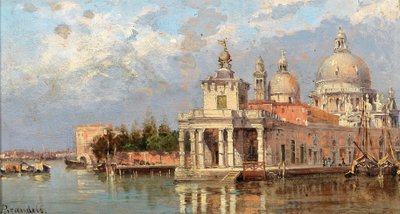 Antonietta Brandeis Dogana e Santa Maria della Salute de Antonietta Brandeis