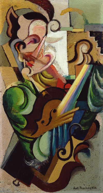 O violinista de Antonin Prochazka