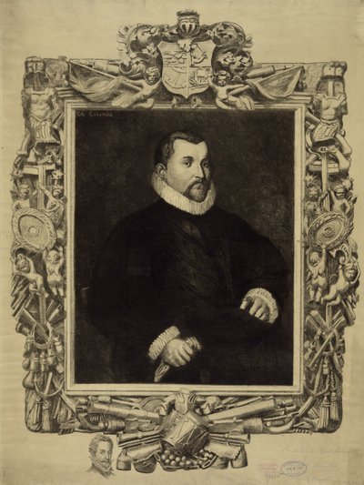 Cristóvão Colombo (1451-1506), c.1892 (litografia) de Antonio  Moroni