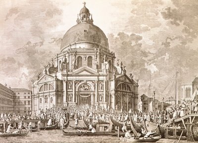 Festas Ducais, Doge e Signoria de Veneza na festa anual de Nossa Senhora da Saúde de Antonio (after) Canaletto